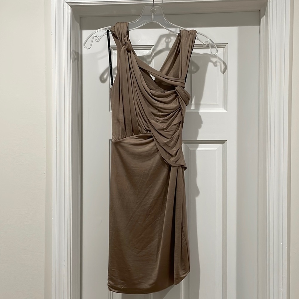Womens Champagne BEBE Dress - Size Small